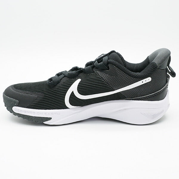スターランナー4ナイキNIKEDX7614-001ブラックジュニアランニングシューズ