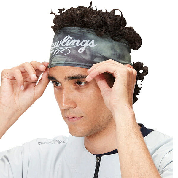 【ショップ限定エントリーでさらに+9倍】ローリングスRawlings野球ウェアアクセサリーゴーストスモーク2ヘットバンドEAC15S01