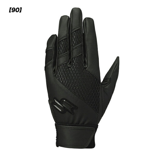 【ネコポス送料無料】エスエスケイSSK野球高校野球バッティンググローブ高校野球対応シングルバンド手袋両手用EBG3003W