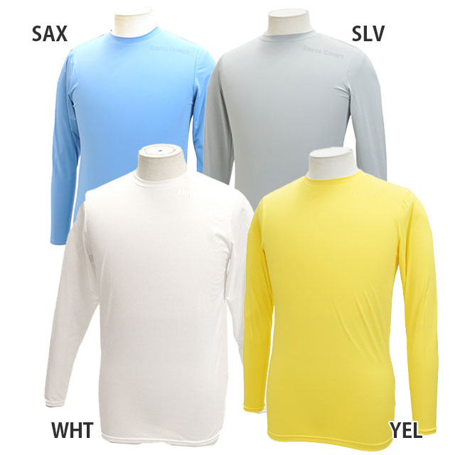 【ショップ限定エントリーでさらに+9倍】【ネコポス送料無料】アールズコートEarlsCourtクルーネックロングインナーシャツEC-03サッカーフットサルインナーシャツ長袖メンズ