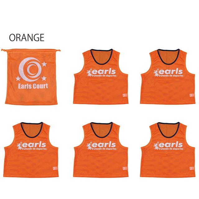 【ショップ限定エントリーでさらに+9倍】アールズコートEarlsCourt番号なしビブス5枚セットEC-A014サッカーフットサル組み分けゼッケン