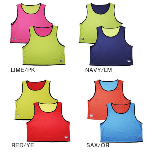 【ショップ限定エントリーでさらに+9倍】アールズコートEarlsCourt2WAYビブス大人用1枚EC-A041サッカーフットサルリバーシブルビブスチーム分け番号なし