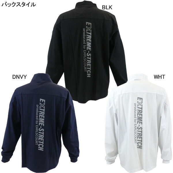 アールズコートEarlsCourtACTナイロンH-ZIPトップEC-AC03サッカーフットサル凄ストレッチ吸汗速乾メンズ