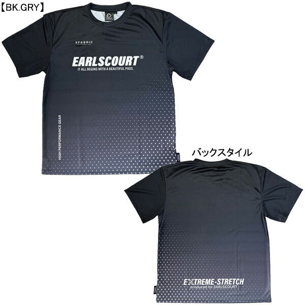 【ネコポス送料無料】アールズコートEarlsCourtドットスターグラデプラクティスシャツEC-ECJ-S070サッカーフットサルプラシャツ練習着ジュニア大人