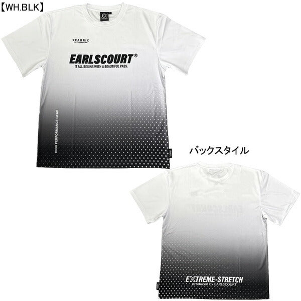 【ネコポス送料無料】アールズコートEarlsCourtドットスターグラデプラクティスシャツEC-ECJ-S070サッカーフットサルプラシャツ練習着ジュニア大人