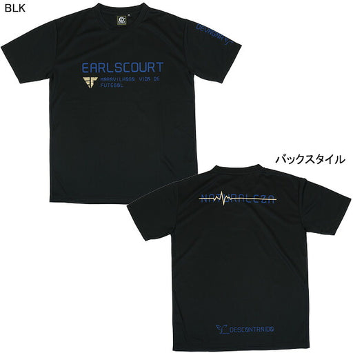 【ネコポス送料無料】アールズコートEarlsCourtフタバスポーツ別注プラシャツEC-FSP004サッカーフットサル練習着半袖メンズ