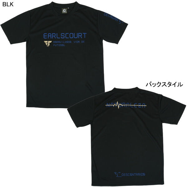 【ネコポス送料無料】アールズコートEarlsCourtフタバスポーツ別注プラシャツEC-FSP004サッカーフットサル練習着半袖メンズ