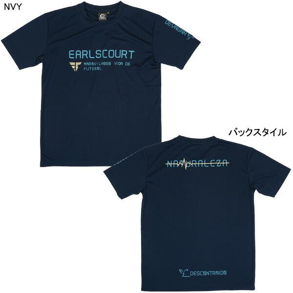 【ネコポス送料無料】アールズコートEarlsCourtフタバスポーツ別注プラシャツEC-FSP004サッカーフットサル練習着半袖メンズ