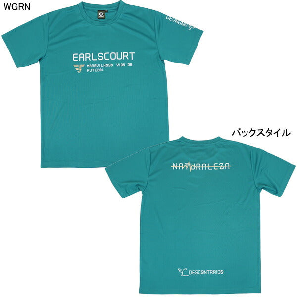 【ネコポス送料無料】アールズコートEarlsCourtフタバスポーツ別注プラシャツEC-FSP004サッカーフットサル練習着半袖メンズ