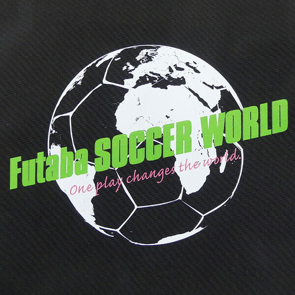 【ショップ限定エントリーでさらに+9倍】【ネコポス対応可】アールズコートEarlsCourtフタバサッカーワールドオリジナルシューズ袋EC-FTBサッカーフットサルシューズバッグブラック