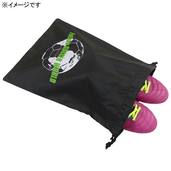 【ショップ限定エントリーでさらに+9倍】【ネコポス対応可】アールズコートEarlsCourtフタバサッカーワールドオリジナルシューズ袋EC-FTBサッカーフットサルシューズバッグブラック