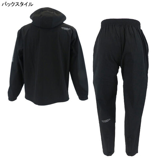 【上下セット】アールズコートEarlsCourt薄中綿ストレッチジャケットパンツ上下EC-JK019-EC-LP016サッカーフットサルトレウェアブラックメンズ