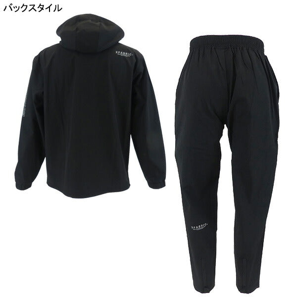 【上下セット】アールズコートEarlsCourt薄中綿ストレッチジャケットパンツ上下EC-JK019-EC-LP016サッカーフットサルトレウェアブラックメンズ