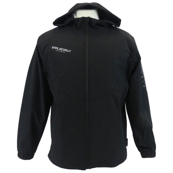 アールズコートEarlsCourt薄中綿ストレッチジャケットEC-JK019サッカーフットサルトレーニングウェアブラックメンズ