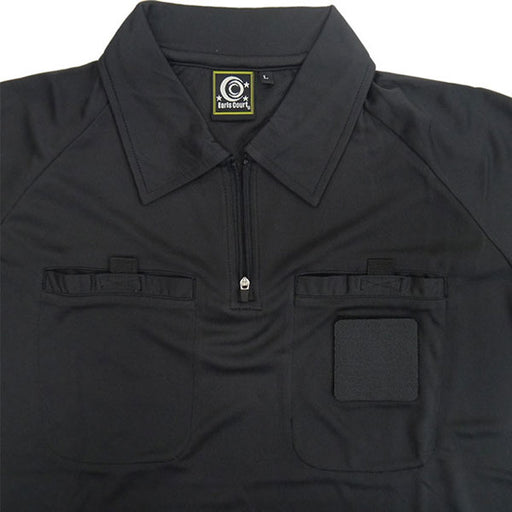 アールズコートEarlsCourtレフリーウェア上下3点セットEC-R001サッカー審判服レフェリーウェア半袖シャツプラパン収納袋