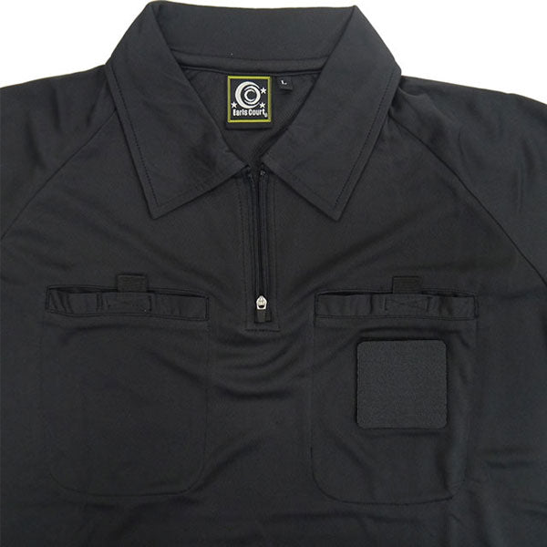 アールズコートEarlsCourtレフリーウェア上下3点セットEC-R001サッカー審判服レフェリーウェア半袖シャツプラパン収納袋