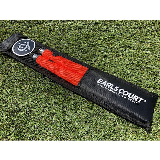 【ショップ限定エントリーでさらに+9倍】アールズコートEarlsCourtレフリーフラッグ2本セット収納袋付きEC-R003サッカーレフェリーアイテム旗審判用品試合