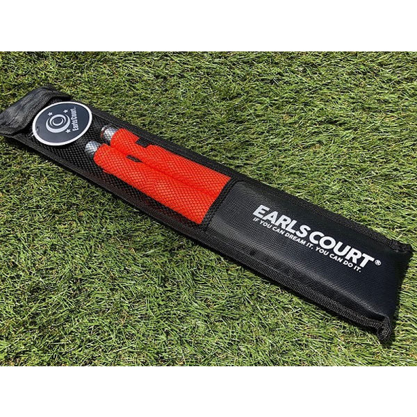 【ショップ限定エントリーでさらに+9倍】アールズコートEarlsCourtレフリーフラッグ2本セット収納袋付きEC-R003サッカーレフェリーアイテム旗審判用品試合