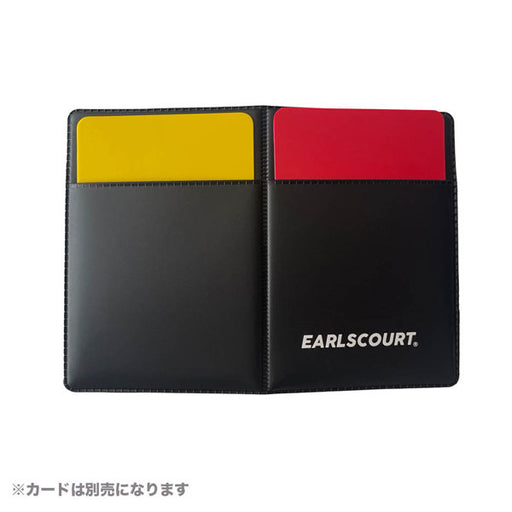 【ショップ限定エントリーでさらに+9倍】【ネコポス対応可】アールズコートEarlsCourtレフリーカードケースEC-R005サッカー手帳ケースレフェリーアイテム審判用品試合