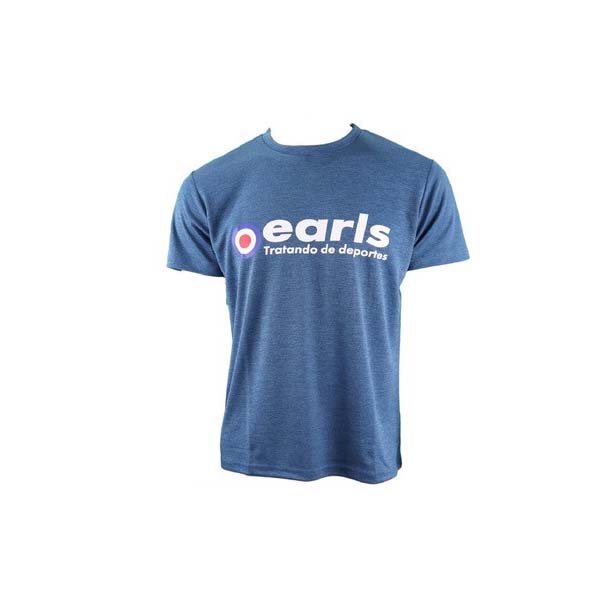 【ネコポス送料無料】Tシャツメンズレディースアールズコート吸汗速乾杢柄プラクティスシャツEC-S017ランニングウォーキングジョギング