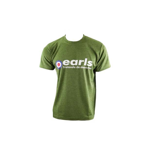 【ネコポス送料無料】Tシャツメンズレディースアールズコート吸汗速乾杢柄プラクティスシャツEC-S017ランニングウォーキングジョギング