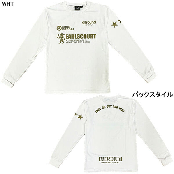 【送料無料】アールズコートEarlsCourt発熱裏起毛ロングトップEC-S046サッカーフットサルプラシャツ吸湿発熱加工防寒軽量練習着メンズ