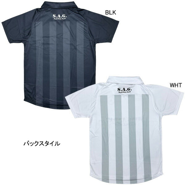 【ネコポス送料無料】アールズコートEarlsCourtプラクティスシャツSTINGCOLLARSTRIPEEC-SG014サッカーフットサル半袖練習着襟付きメンズ