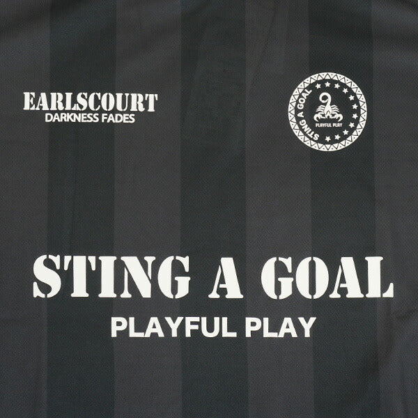 【ネコポス送料無料】アールズコートEarlsCourtプラクティスシャツSTINGCOLLARSTRIPEEC-SG014サッカーフットサル半袖練習着襟付きメンズ