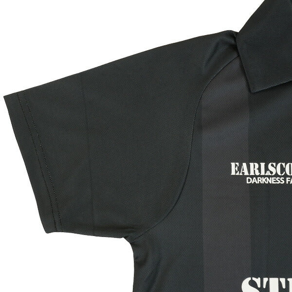 【ネコポス送料無料】アールズコートEarlsCourtプラクティスシャツSTINGCOLLARSTRIPEEC-SG014サッカーフットサル半袖練習着襟付きメンズ