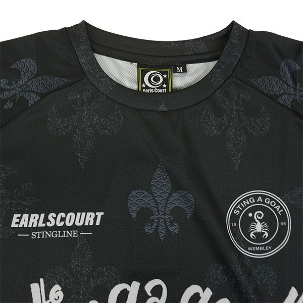 【ショップ限定エントリーでさらに+9倍】【ネコポス送料無料】アールズコートEarlsCourtSTINGFLEIRDERISプラクティスシャツEC-SG034サッカーフットサルプラシャツ半袖練習着メンズ