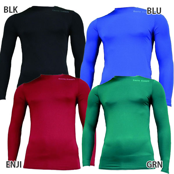 【ネコポス送料無料】アールズコートEarlsCoutジュニアクルーネックインナーシャツ丸首ECJ-03サッカーフットサルチーム対応子供用