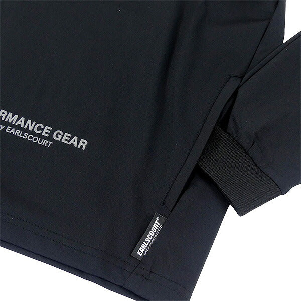 【上下セット】アールズコートEarlsCourtジュニアACTナイロンH-ZIPトップロングパンツ上下ECJ-AC03-ECJ-AC02サッカーフットサル凄ストレッチ吸汗速乾子供用