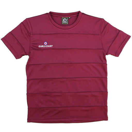 【ネコポス対応可】アールズコートEarlsCourtジュニアJrボーダー切替プラシャツECJ-S031Tシャツ半袖プラクティスシャツ子供