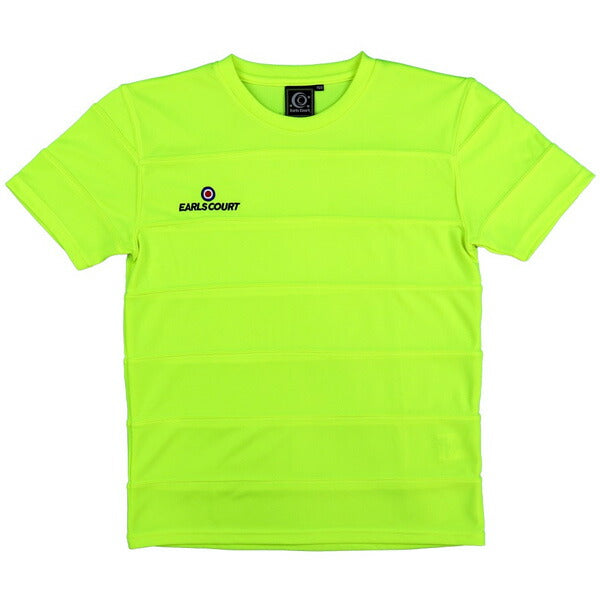 【ネコポス対応可】アールズコートEarlsCourtジュニアJrボーダー切替プラシャツECJ-S031Tシャツ半袖プラクティスシャツ子供