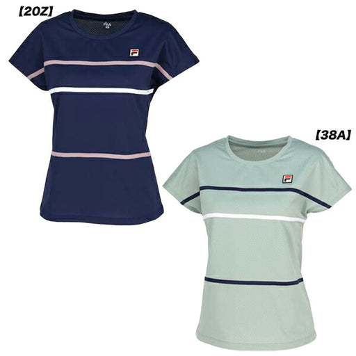 【ショップ限定エントリーでさらに+9倍】フィラFILAレディースゲームシャツテニス半袖EL0006