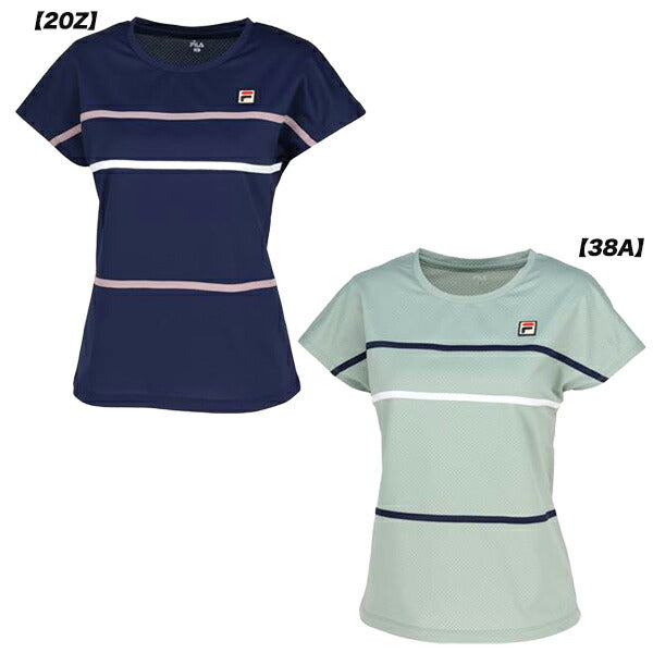 【ショップ限定エントリーでさらに+9倍】フィラFILAレディースゲームシャツテニス半袖EL0006