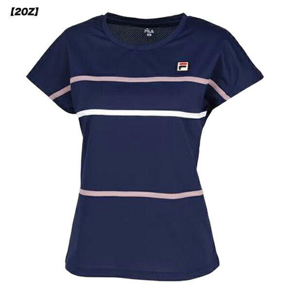 【ショップ限定エントリーでさらに+9倍】フィラFILAレディースゲームシャツテニス半袖EL0006