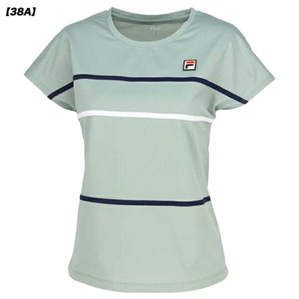 【ショップ限定エントリーでさらに+9倍】フィラFILAレディースゲームシャツテニス半袖EL0006