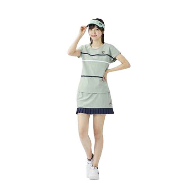 【ショップ限定エントリーでさらに+9倍】フィラFILAレディースゲームシャツテニス半袖EL0006