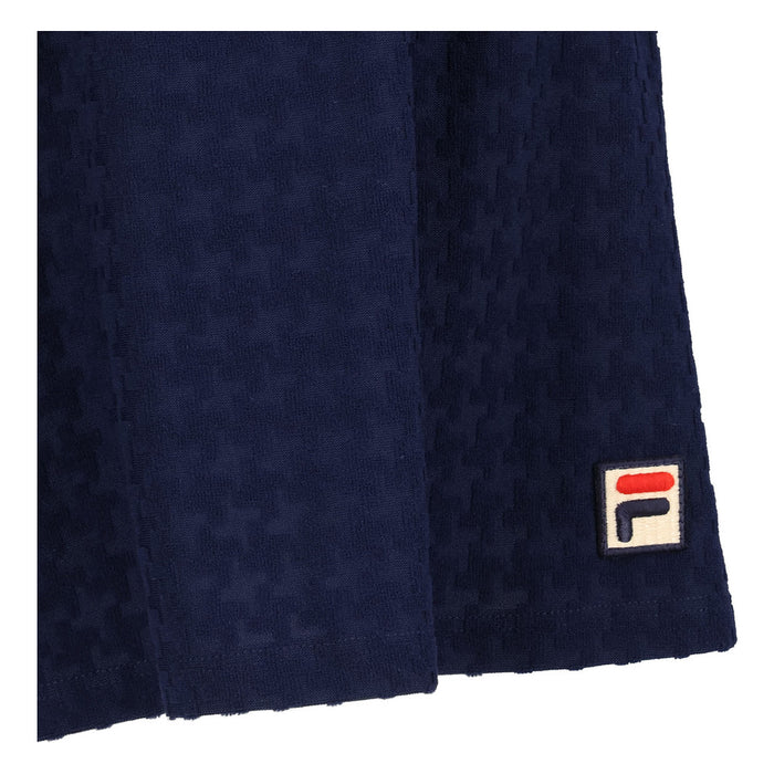 FILAフィラテニステニスウェアレディースキュロットパンツパンツフェミニンかわいいレトロ千鳥柄スポーティーEL0031