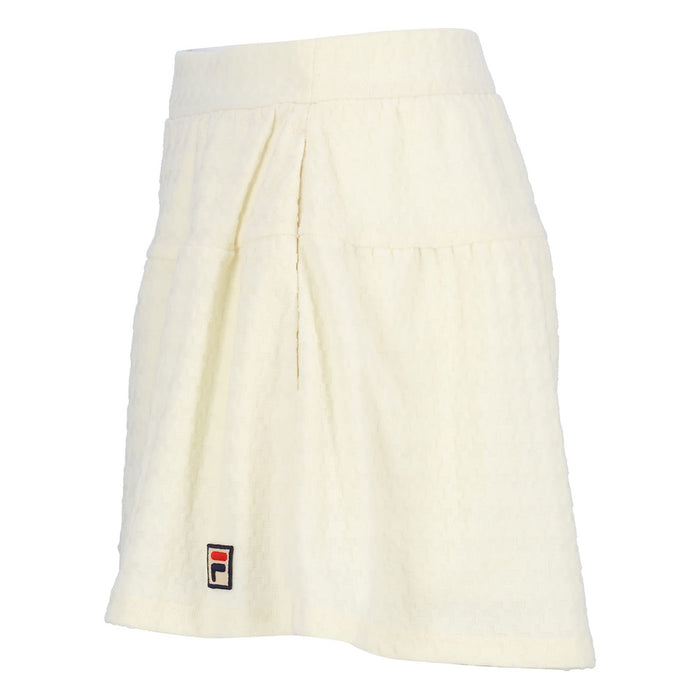 FILAフィラテニステニスウェアレディースキュロットパンツパンツフェミニンかわいいレトロ千鳥柄スポーティーEL0031