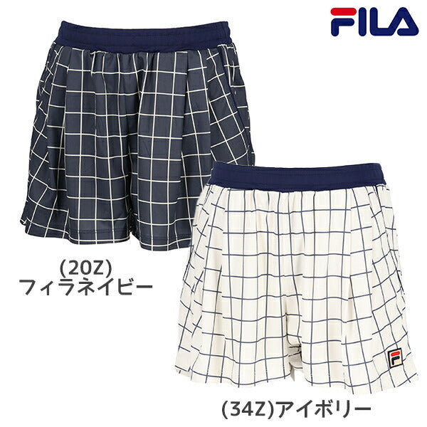 【ショップ限定エントリーでさらに+9倍】FILAフィラテニステニスウェアレディースショートパンツショーツすっきりシルエットEL0034