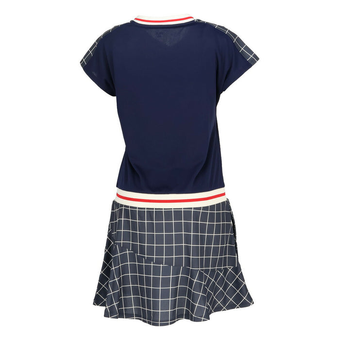 【ショップ限定エントリーでさらに+9倍】FILAフィラテニステニスウェアレディースワンピース半袖シャープ爽やかEL0035