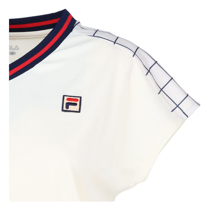 FILAフィラテニステニスウェアレディースワンピース半袖シャープ爽やかEL0035