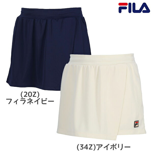 FILAフィラテニステニスウェアレディースラップショートパンツ無地太ももカバーEL0039