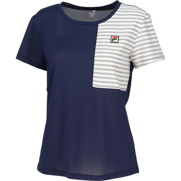 フィラFILAレディーステニスウエアーシャツゲームシャツ25SS試合練習EL0066