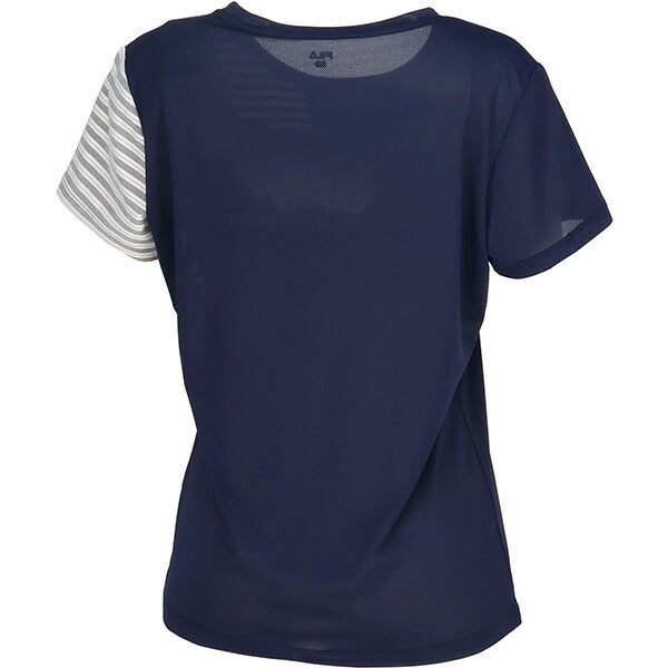 【ショップ限定エントリーでさらに+9倍】フィラFILAレディーステニスウエアーシャツゲームシャツ25SS試合練習EL0066