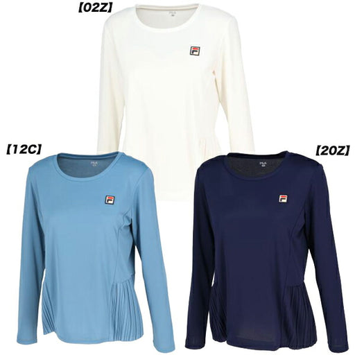 フィラFILAレディーステニスウェアロングスリーブシャツ長袖EL0206
