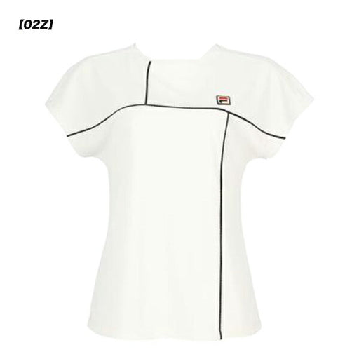 【ショップ限定エントリーでさらに+9倍】フィラFILAレディーステニスウェアゲームシャツ半袖シャツEL0220