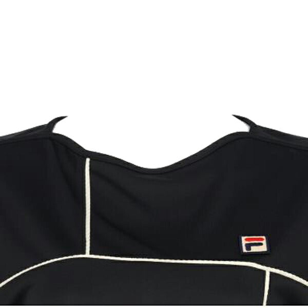 【ショップ限定エントリーでさらに+9倍】フィラFILAレディーステニスウェアゲームシャツ半袖シャツEL0220